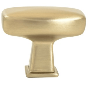 Subtle Surge - Knob Modern Brushed Gold