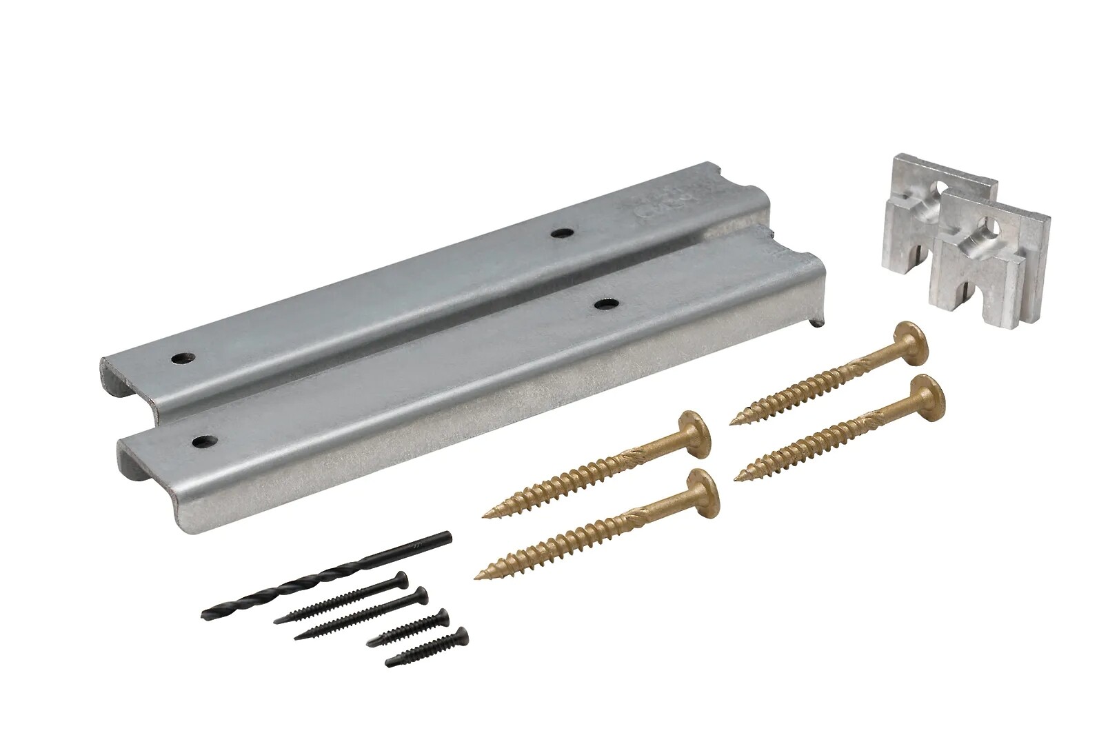 10 Inch Floating Shelf Brackets - 200 lb. Rated