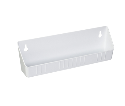11" White Polymer Standard Tip-Out Tray