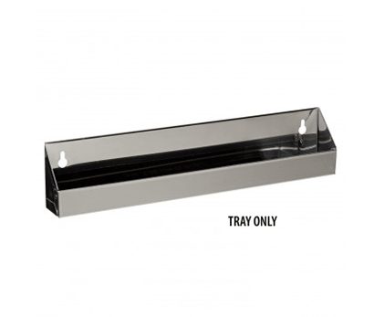 13" Stainless Steel Tip-Out Tray