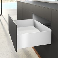 3 1/2" Height - White Double Wall Slim Box System 