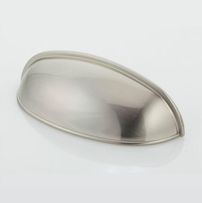 Z-341-BN Cup Pull 64mm CC Brushed Nickel Cup Pull