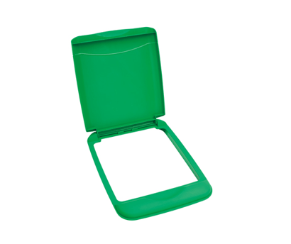 35qt - Green Lids for Polymer Waste Containers