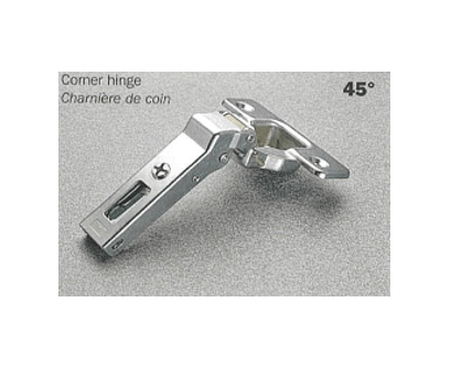 45° Angle Screw-on Soft-Close Hinge
