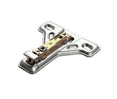 4mm Screw-in Clip-on Face Frame Mounting Plates