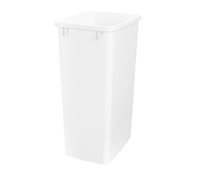 50qt - White Polymer Waste Containers