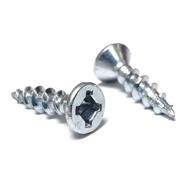 #6 x 1/2" Flat Head #2 Quad Deep Thread T17