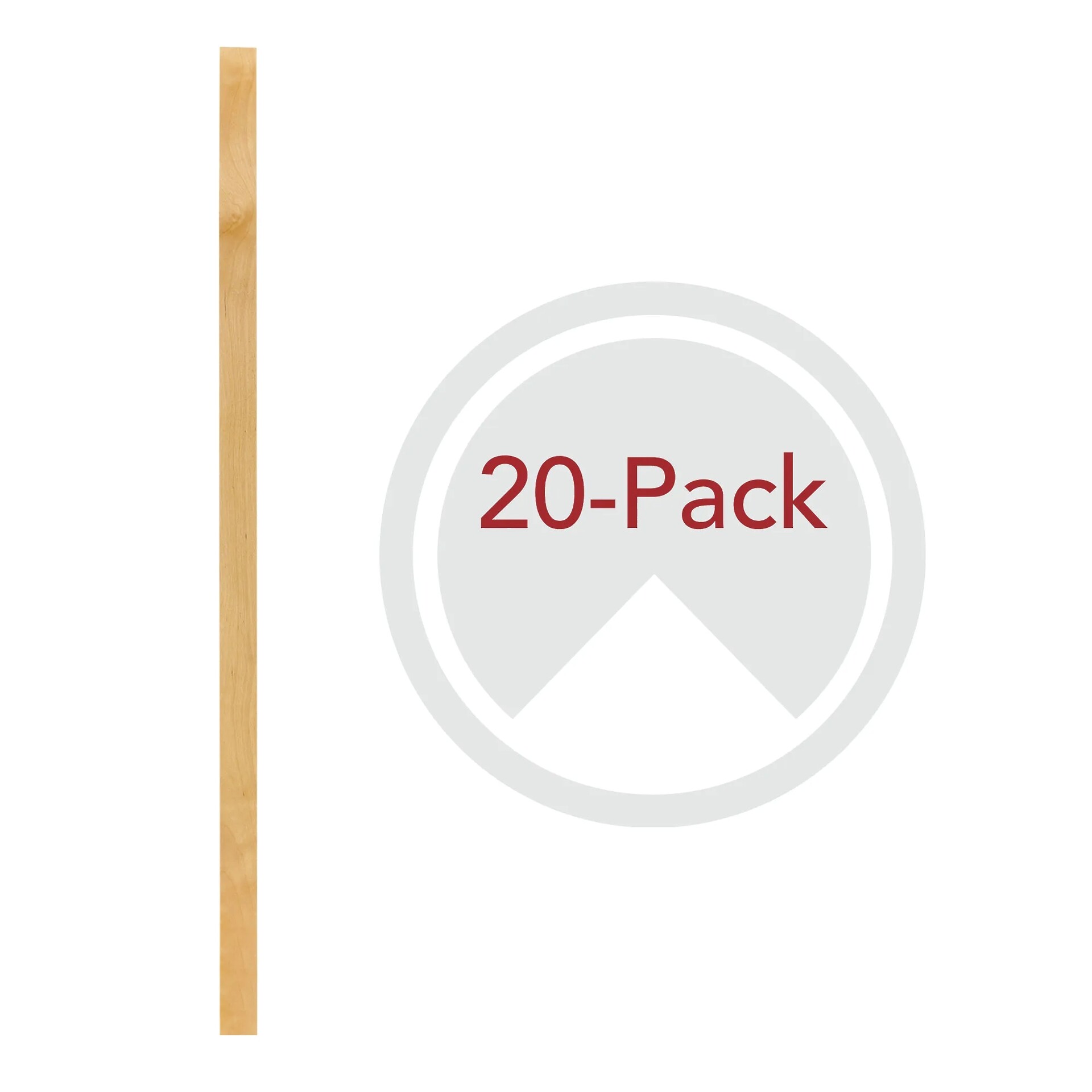 7/8" Wood Pilaster System Uprights - 57-7/16"