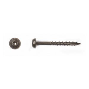 #7 x 1-1/4" Round Washer Head #2 Square Course Thread