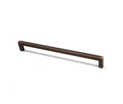 9322 - Pull 224mm CC Antique Copper Bronze Hilight Bar Pull