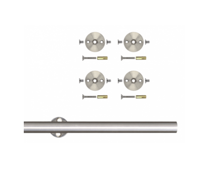 Accessories 78-3/4" (6.5') Stainless Steel Round Rail Kit