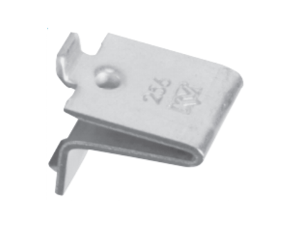 Aluminum Natural Steel Shelf Support Clip (Carton QTY-100)