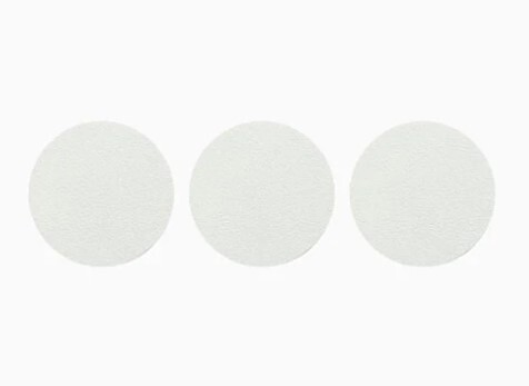 BEST VALUE - White PVC Screw Cover Cap 5/8 (96pcs per sheet, sold by sheet)