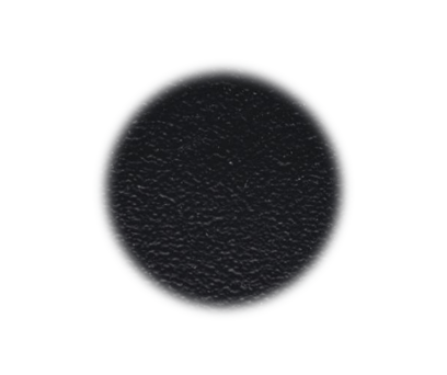 Black Cover Cap - PVC, 14 mm (9/16"), Solid Colour