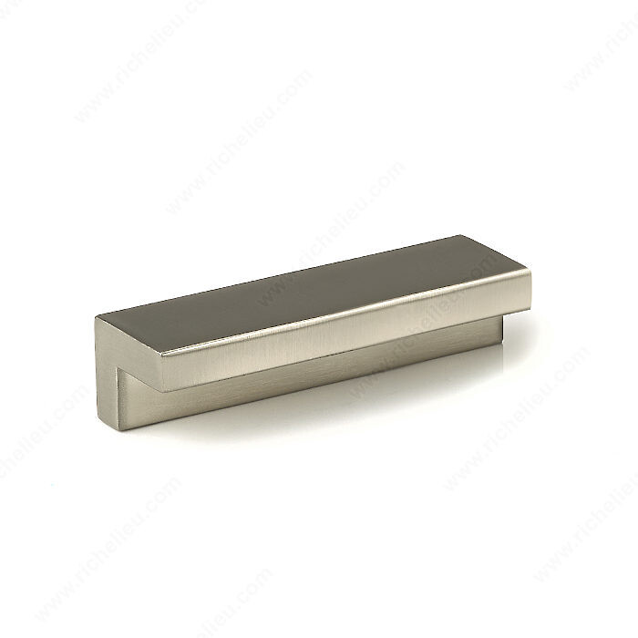 Brushed Nickel Finger Pull - 0.64mm