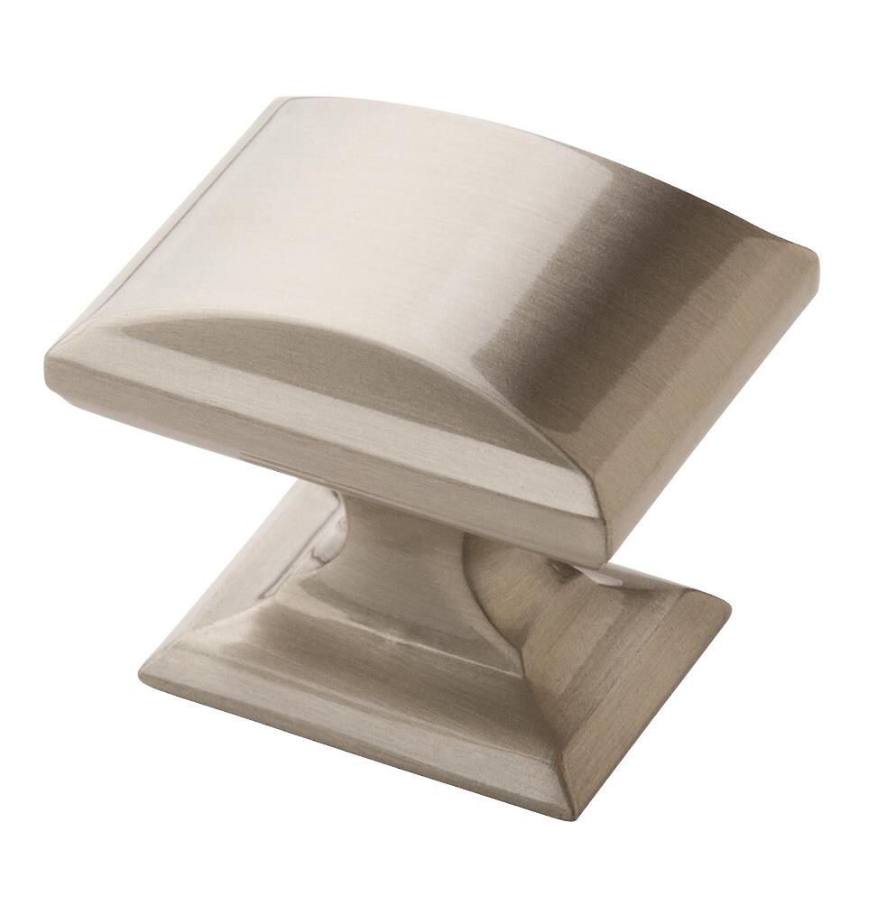Candler Knob 1-1/4" SQ Knob - Satin Nickel