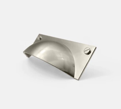 Claremont Cup Pull - Brushed Nickel