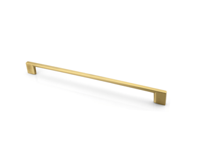 Denman Modern - Pull 256mm CC Brushed Brass Bar Pull