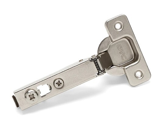 DTC C82 Hinge, 110°, Full Overlay, Soft-Close, Screw-On