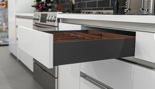 DTC Legacy Endura Drawer 88mm H x 600mm L - Grey