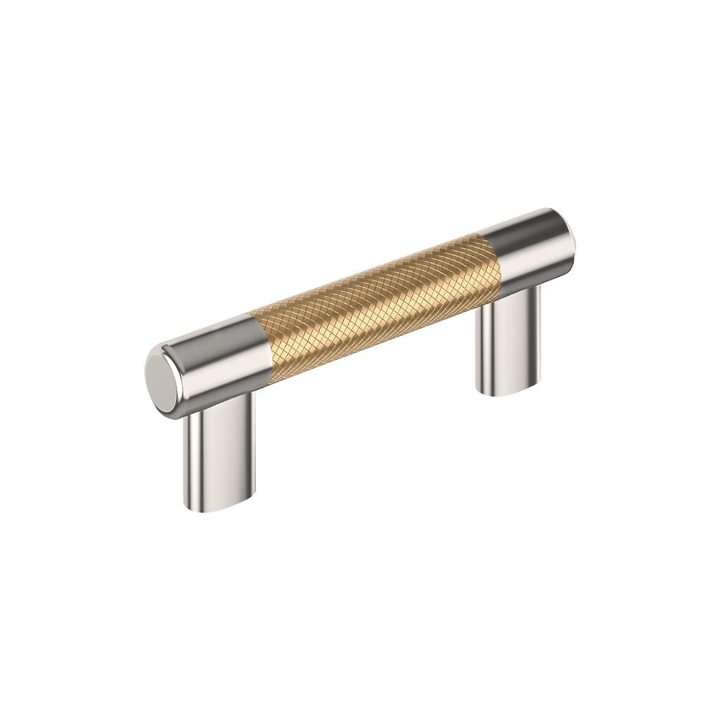 Esquire Pull 3"/96mm CC Polished Nickel/Champagne Bronze