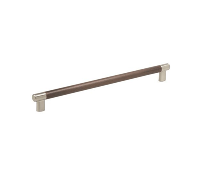 Esquire - Pull 320mm CC Satin Nickel/Oil Rubbed Bronze Bar Pull