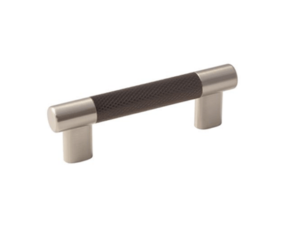 Esquire - Pull 76mm&96mm CC Satin Nickel/Oil-Rubbed Bronze Bar Pull