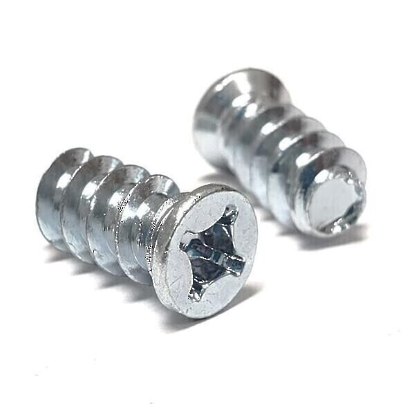 Euro Screws 6.3mm x 13mm Flat Head #2 Square Deep Thread-PAK-1500