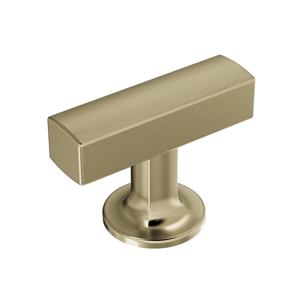 Everett T-Knob Golden Champagne