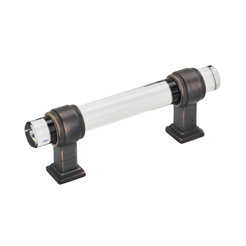 Glacio Pull 3 inch CC Clear/Oil-Rubbed Bronze
