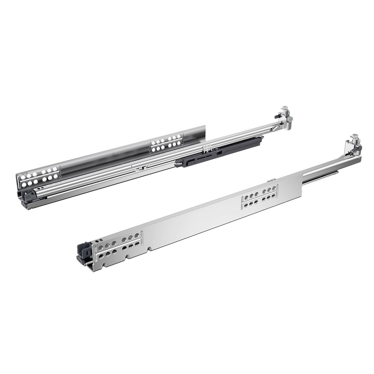 Hettich Quadro v6 5D - 600mm - Soft Close - PAIR - 30 KG