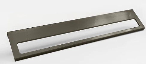 Horizon Edge Pull - 320mm Brushed Black Stainless Steel