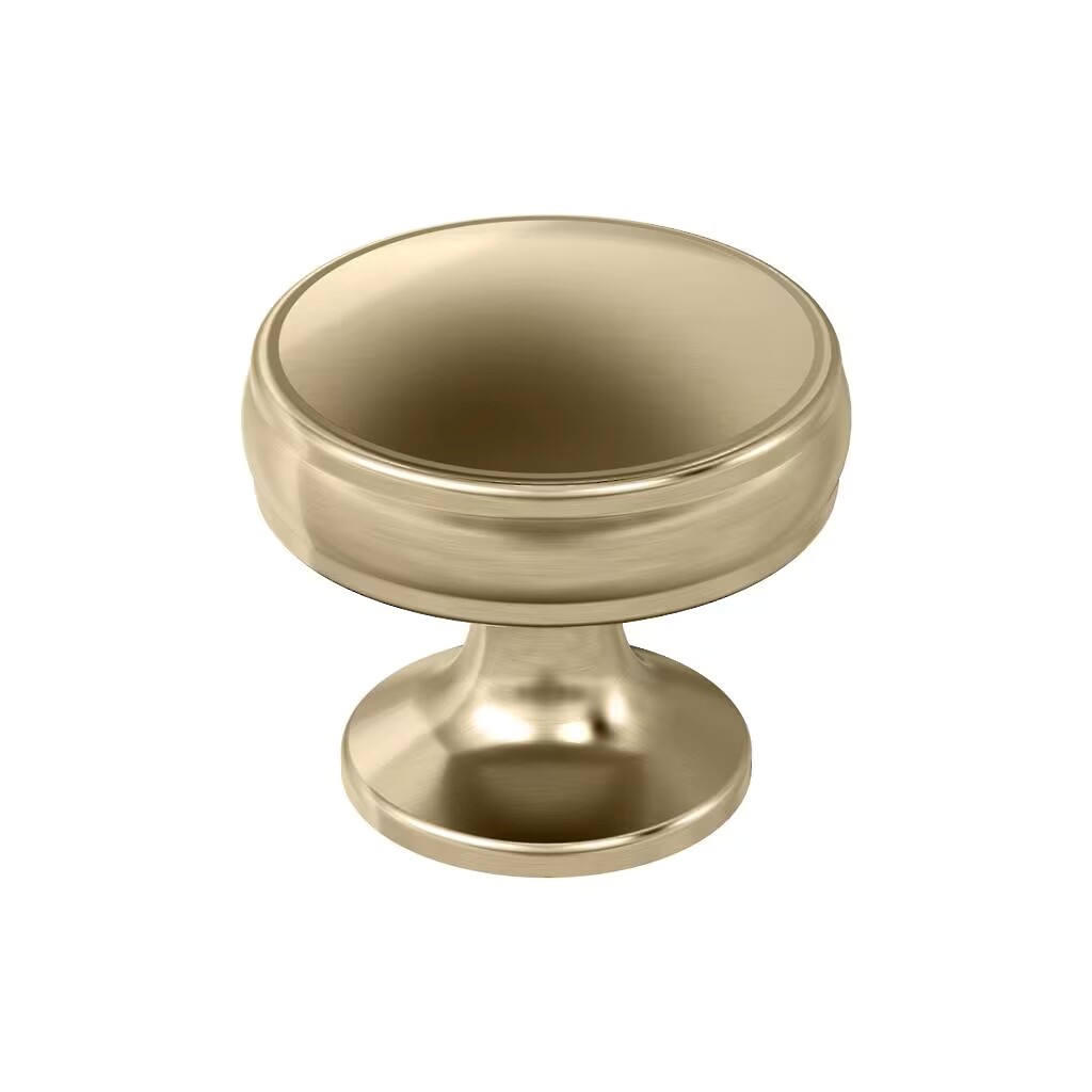 Renown - Round Knob 1-1/4" - Golden Champagne