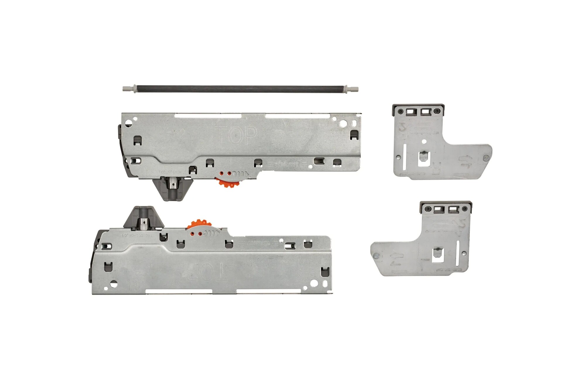 Rev-A-Shelf - Accessories - 18" Single Bottom Mount Wood Waste Containers Tip-On Kit Waste Containers