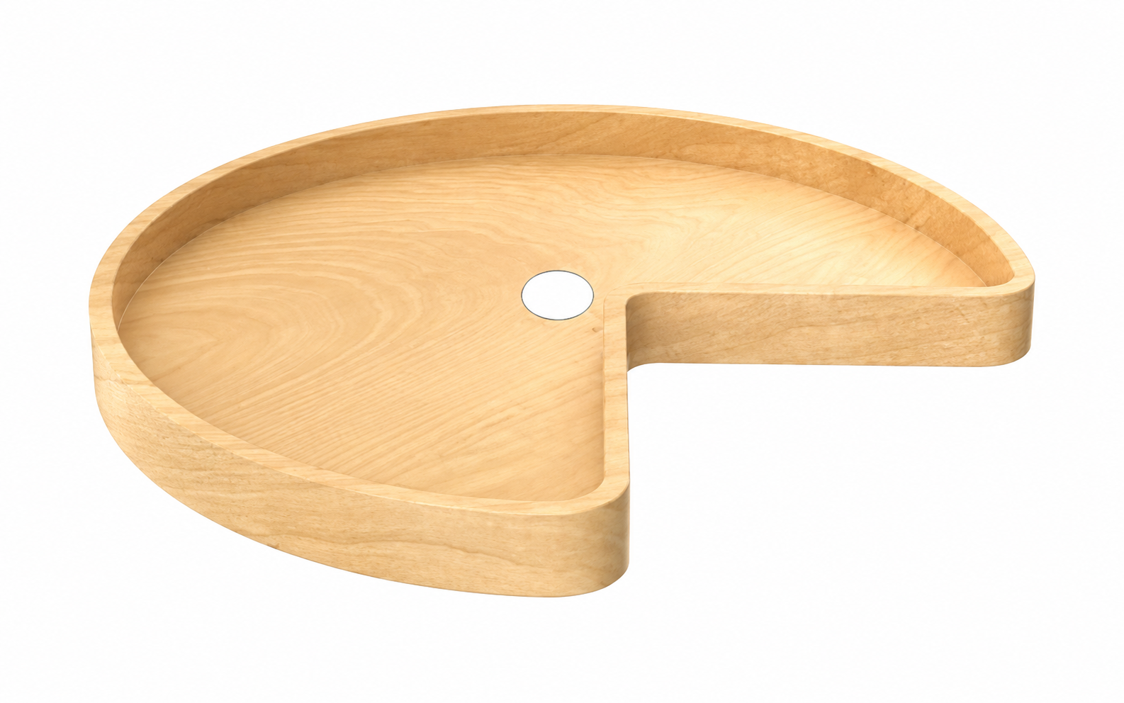 Rev-A-Shelf - BULK 32" Maple Kidney Shape Wood Classic BULK 8 Shelves Drilled (No Hardware)