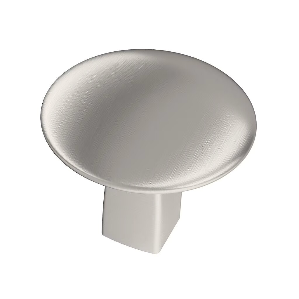 Riva - Round Knob 1-1/4" - Satin Nickel