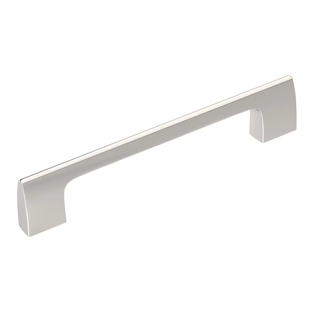 Riva 128 mm Polished Nickel Cabinet Pull