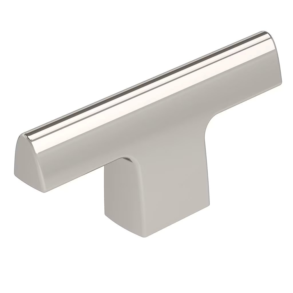 Riva 2-1/2 in Polished Nickel Cabinet Knob