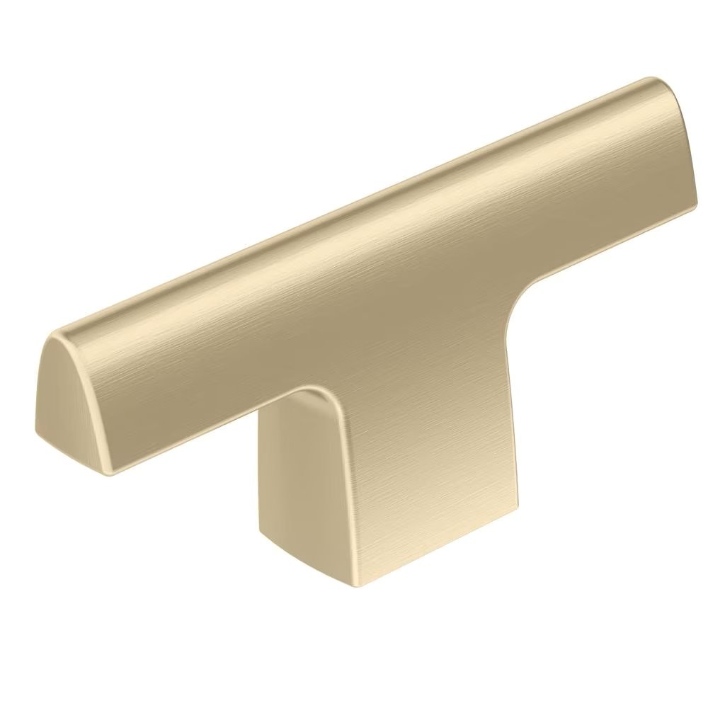 Riva 2-1/2 inch Golden Champagne Cabinet T-Knob