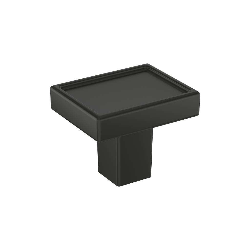 Rockhurst Knob 1-1/4 inch Matte Black