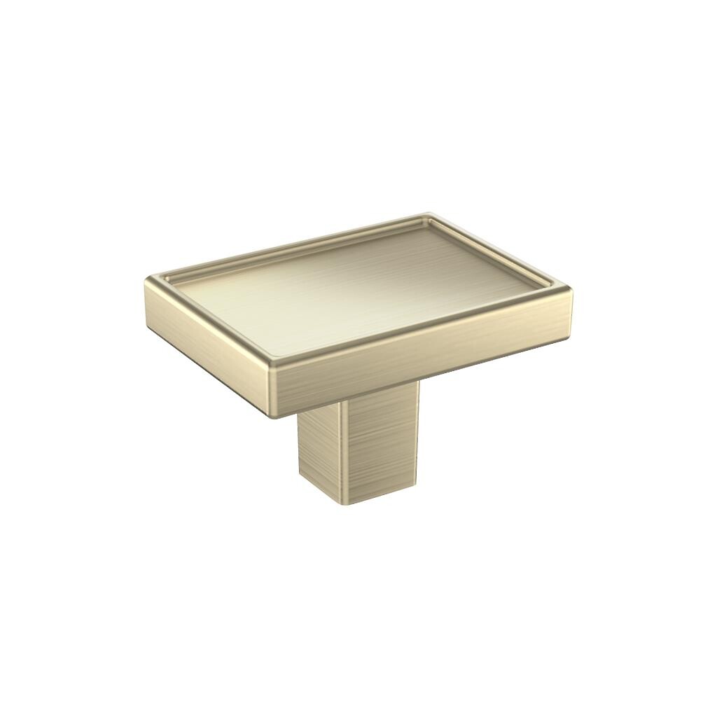 Rockhurst Knob 1-5/8 inch Golden Champagne