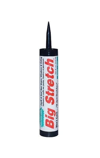 SASHCO Big Stretch Black Caulking 10.5oz