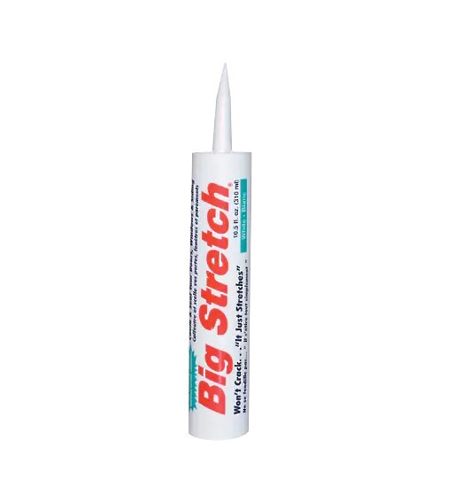 SASHCO Big Stretch White Caulking 10.5oz
