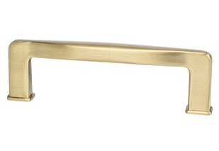 Subtle Surge - 96mm Pull Modern Brushed Gold
