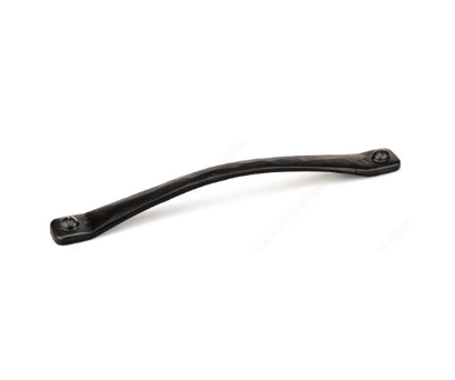 Traditional Forged Pull 305mm CC Matte Black Iron Pull