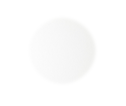 White Cover Cap - PVC, 14 mm (9/16"), Solid Colour